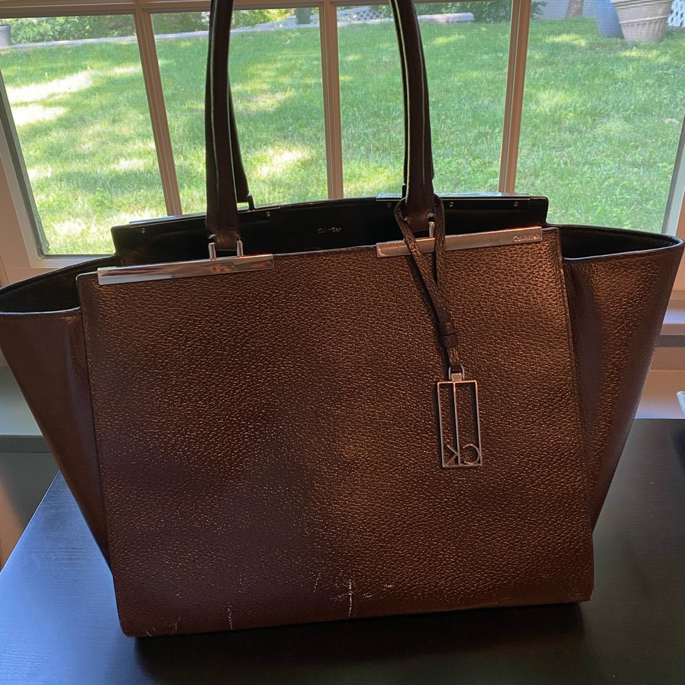 CK Leather Handbag